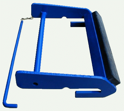 Bandenrubbers, set van 2 stuks inclusief bevestigingspennen voor de SOR 35 serie